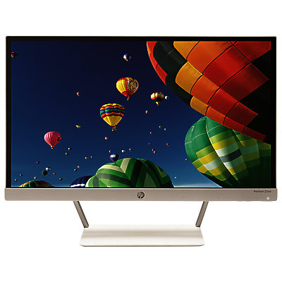 HP Pavilion 22xw TechniColour Certified IPS Full HD Monitor, 21.5 , Piano White HP Pavilion 22xw TechniColour Certified IPS Full HD Monitor, 21.5 , Piano White
